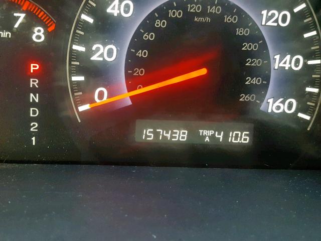 5FNRL38449B404134 - 2009 HONDA ODYSSEY EX BLUE photo 8