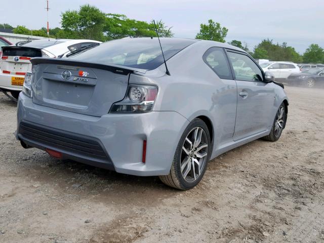 JTKJF5C71E3084515 - 2014 TOYOTA SCION TC GRAY photo 4