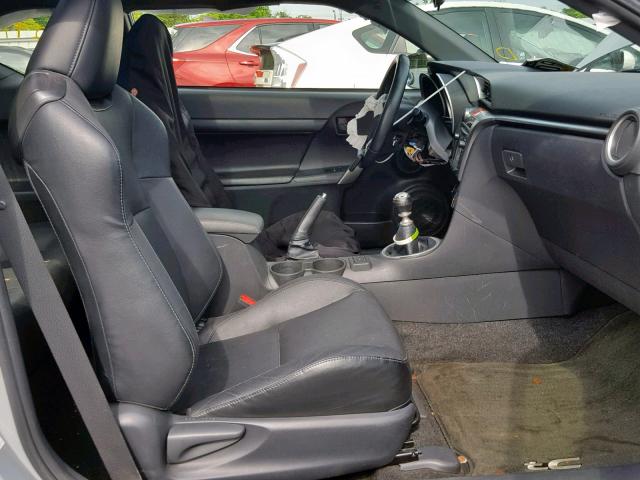 JTKJF5C71E3084515 - 2014 TOYOTA SCION TC GRAY photo 5