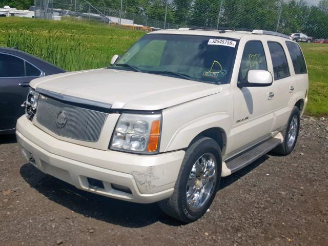 1GYEK63N43R121148 - 2003 CADILLAC ESCALADE L WHITE photo 2