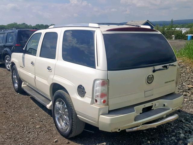 1GYEK63N43R121148 - 2003 CADILLAC ESCALADE L WHITE photo 3