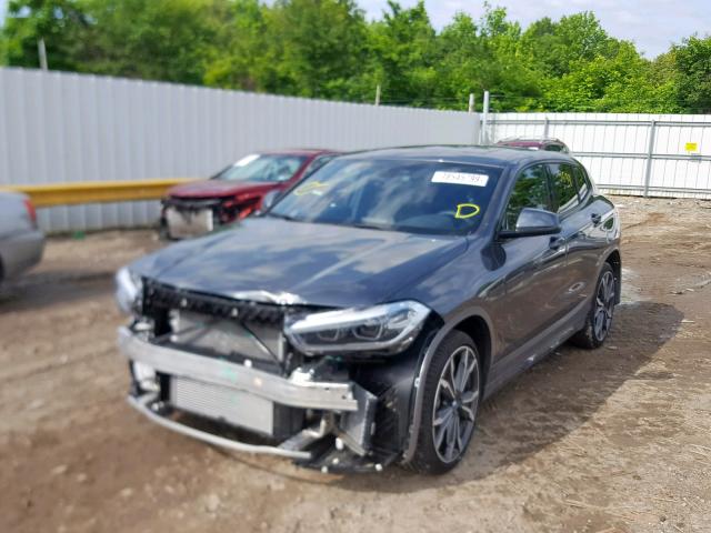 WBXYJ3C3XJEJ81865 - 2018 BMW X2 SDRIVE2 GRAY photo 2