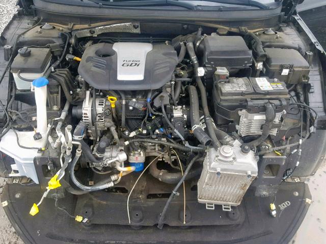 5NPE24AA8HH441355 - 2017 HYUNDAI SONATA ECO BLACK photo 7