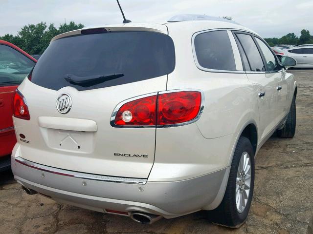 5GAKRCED0CJ106704 - 2012 BUICK ENCLAVE WHITE photo 4