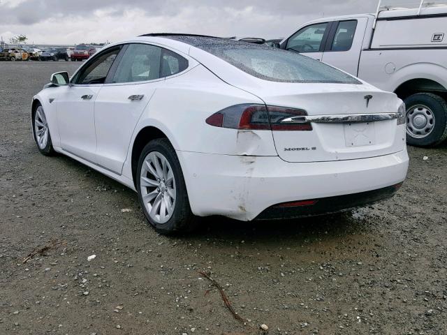 5YJSA1E13GF159233 - 2016 TESLA MODEL S WHITE photo 3