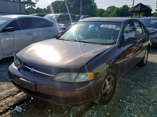 1N4DL01D3WC224662 - 1998 NISSAN ALTIMA XE BURGUNDY photo 2