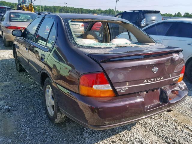 1N4DL01D3WC224662 - 1998 NISSAN ALTIMA XE BURGUNDY photo 3