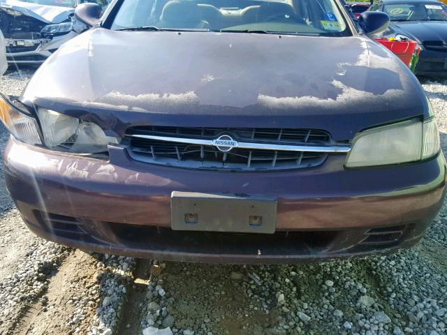 1N4DL01D3WC224662 - 1998 NISSAN ALTIMA XE BURGUNDY photo 7