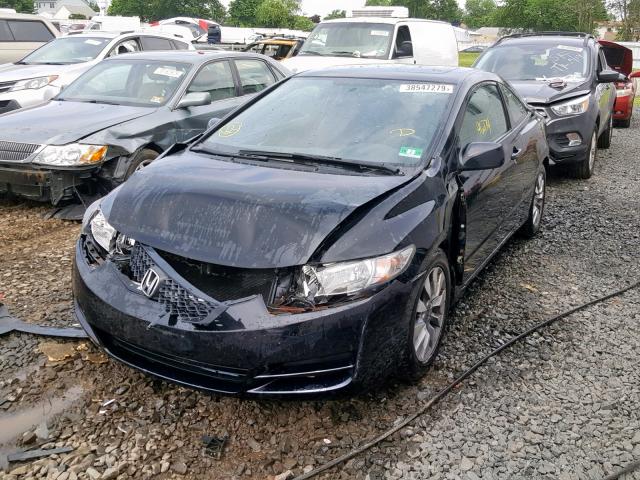 2HGFG1B98AH534238 - 2010 HONDA CIVIC EXL 黑色 照片 2