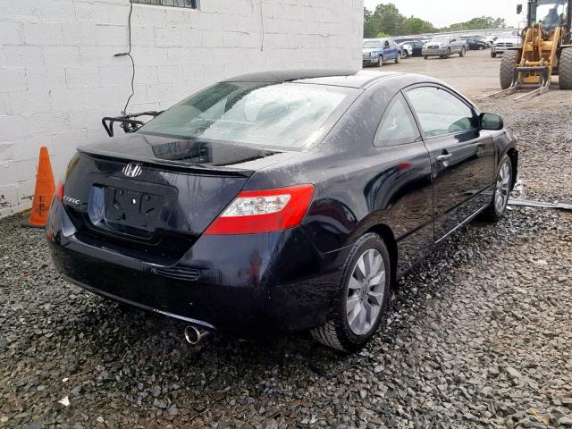 2HGFG1B98AH534238 - 2010 HONDA CIVIC EXL 黑色 照片 4