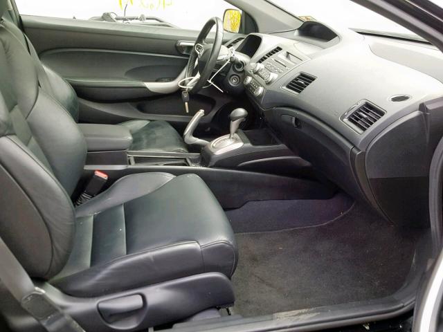 2HGFG1B98AH534238 - 2010 HONDA CIVIC EXL 黑色 照片 5