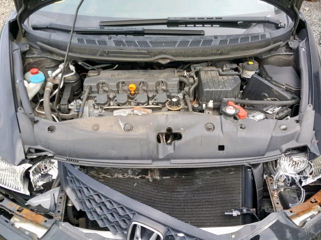 2HGFG1B98AH534238 - 2010 HONDA CIVIC EXL 黑色 照片 7