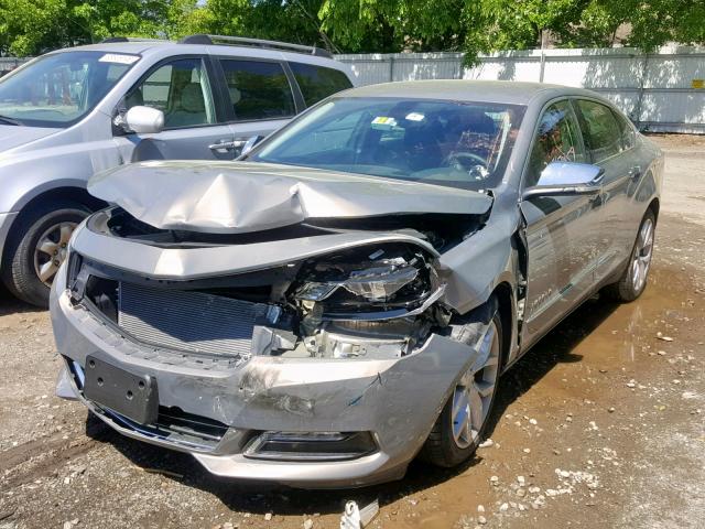 1G1105S33KU133042 - 2019 CHEVROLET IMPALA PRE GRAY photo 2