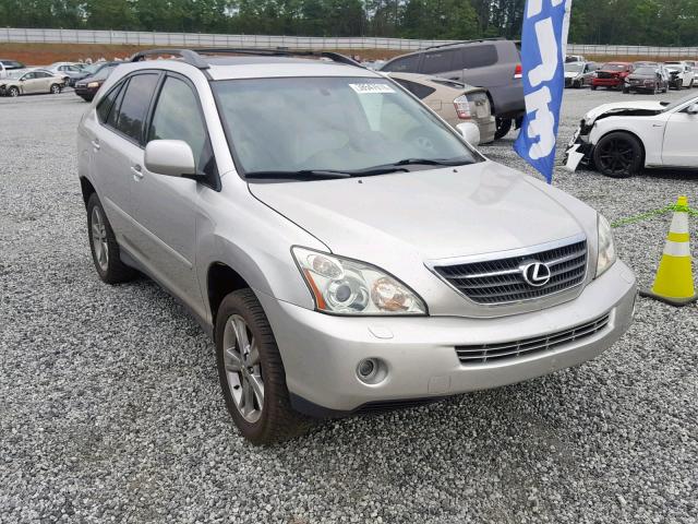 JTJGW31U360003139 - 2006 LEXUS RX 400 SILVER photo 1