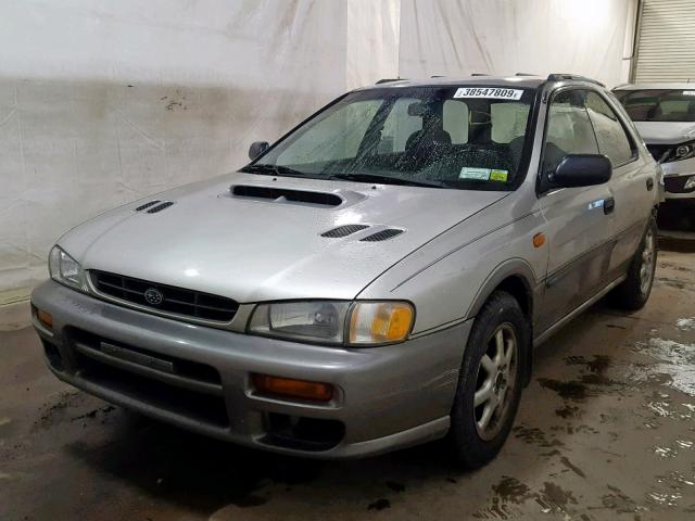 JF1GF4850XG812961 - 1999 SUBARU IMPREZA OU SILVER photo 2