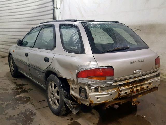 JF1GF4850XG812961 - 1999 SUBARU IMPREZA OU SILVER photo 3