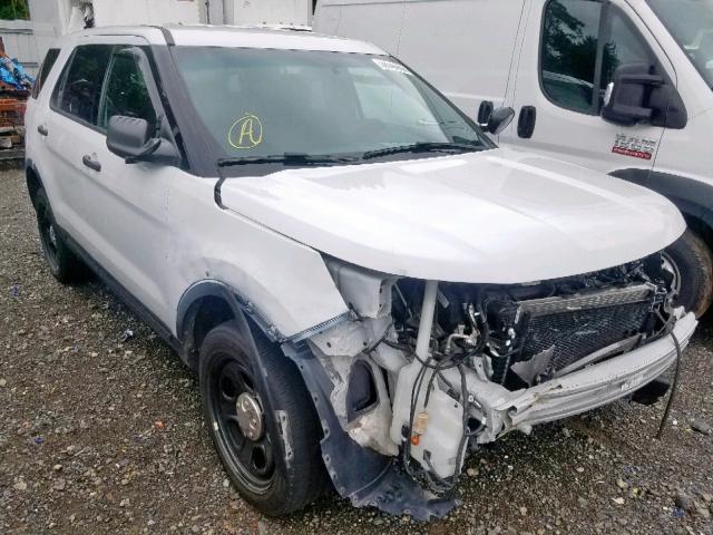 1FM5K8AR5GGA47050 - 2016 FORD EXPLORER P WHITE photo 1