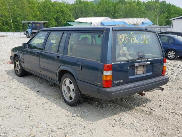 YV1JW8618R1102228 - 1994 VOLVO 940 BLUE photo 3