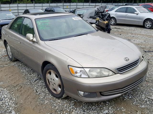 JT8BF28GXY5092719 - 2000 LEXUS ES 300 GOLD photo 1