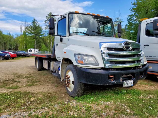 5PVNJ8JV9D4S53957 - 2013 HINO 258/268 WHITE photo 1