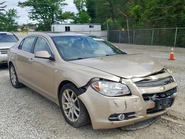 1G1ZK577X8F227165 - 2008 CHEVROLET MALIBU LTZ ოქროსფერი ფოტო 1