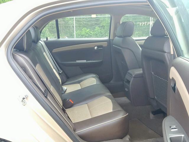 1G1ZK577X8F227165 - 2008 CHEVROLET MALIBU LTZ ოქროსფერი ფოტო 6