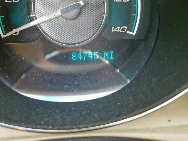 1G1ZK577X8F227165 - 2008 CHEVROLET MALIBU LTZ ოქროსფერი ფოტო 8