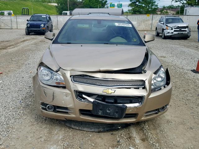 1G1ZK577X8F227165 - 2008 CHEVROLET MALIBU LTZ ოქროსფერი ფოტო 9