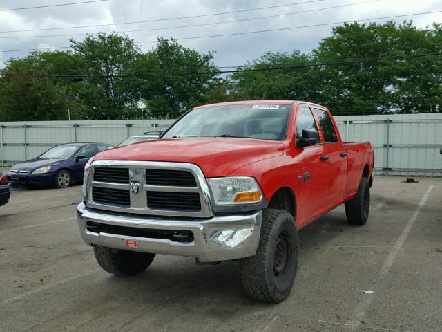 3C6TD5HT6CG125976 - 2012 DODGE RAM 2500 S RED photo 2