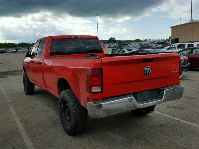 3C6TD5HT6CG125976 - 2012 DODGE RAM 2500 S RED photo 3