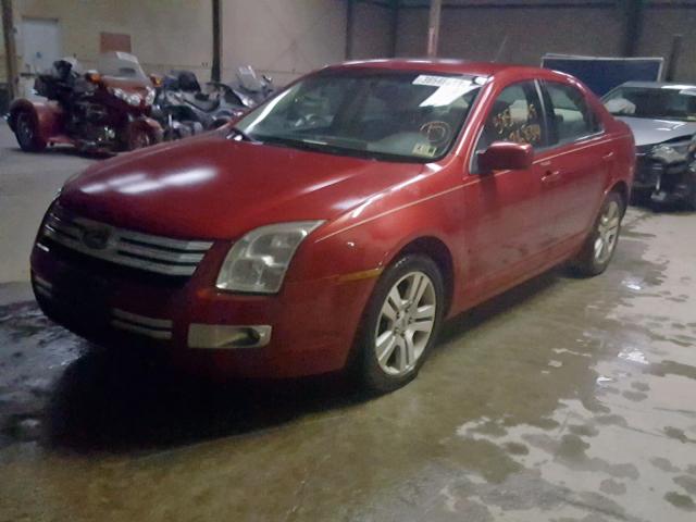 3FAHP08198R163050 - 2008 FORD FUSION SEL RED photo 2