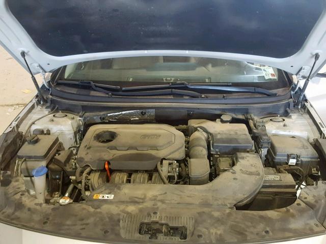 5NPE34AF9FH027295 - 2015 HYUNDAI SONATA SPO SILVER photo 7