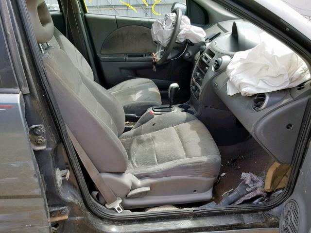 1G8AJ55F06Z204873 - 2006 SATURN ION LEVEL GRAY photo 5