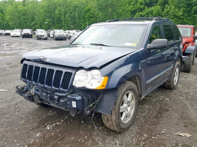 1J4PR4GK8AC122957 - 2010 JEEP GRAND CHER BLUE photo 2