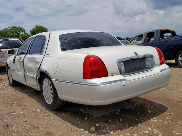 1LNHM81WX5Y629326 - 2005 LINCOLN TOWN CAR S WHITE photo 3