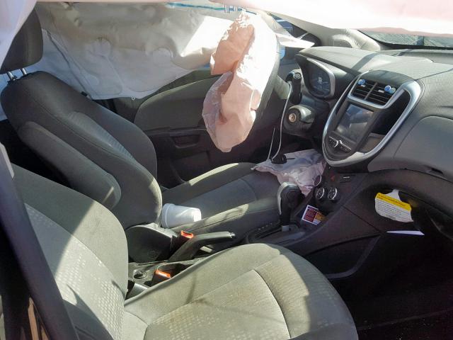 1G1JB5SH4H4143786 - 2017 CHEVROLET SONIC LS 黑色 照片 5