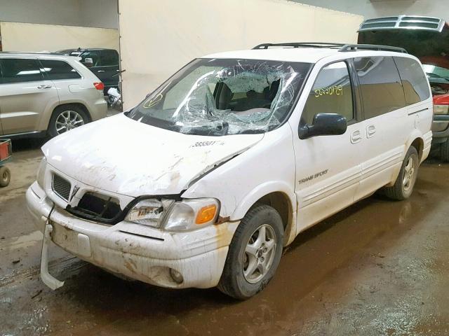 1GMDX03EXWD338250 - 1998 PONTIAC TRANS SPOR WHITE photo 2