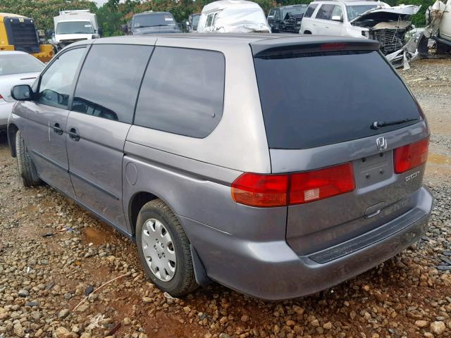 2HKRL1853YH548898 - 2000 HONDA ODYSSEY LX GRAY photo 3