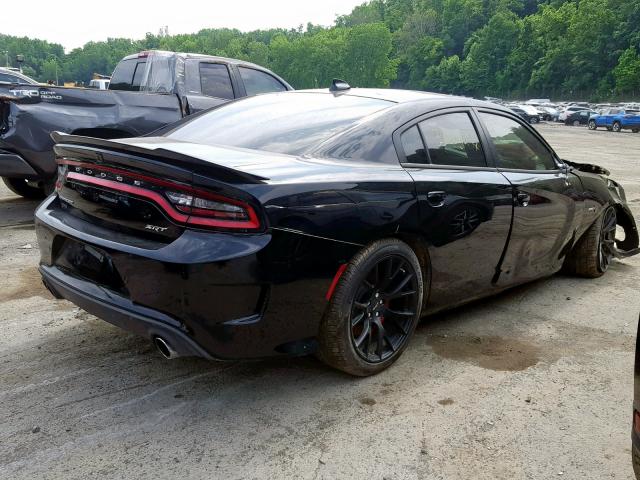 2C3CDXL91KH522448 - 2019 DODGE CHARGER SR BLACK photo 4