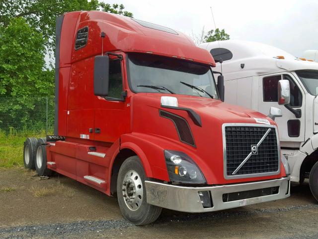 4V4NC9TH39N274106 - 2009 VOLVO VN VNL RED photo 1