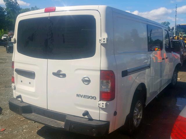 1N6BF0KY8HN802558 - 2017 NISSAN NV 1500 S WHITE photo 4