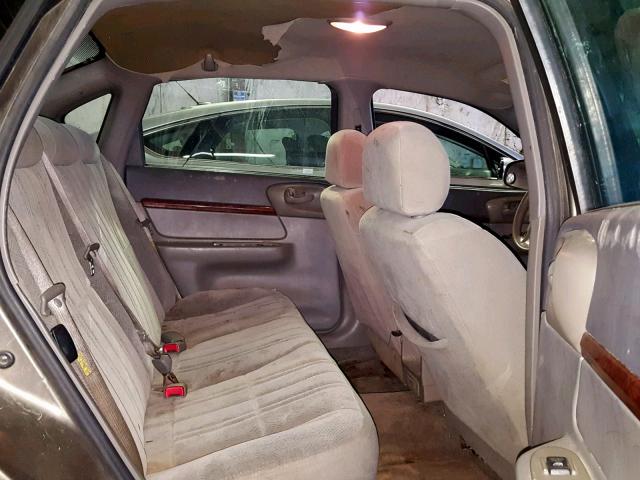 2G1WF52EX39181397 - 2003 CHEVROLET IMPALA BROWN photo 6