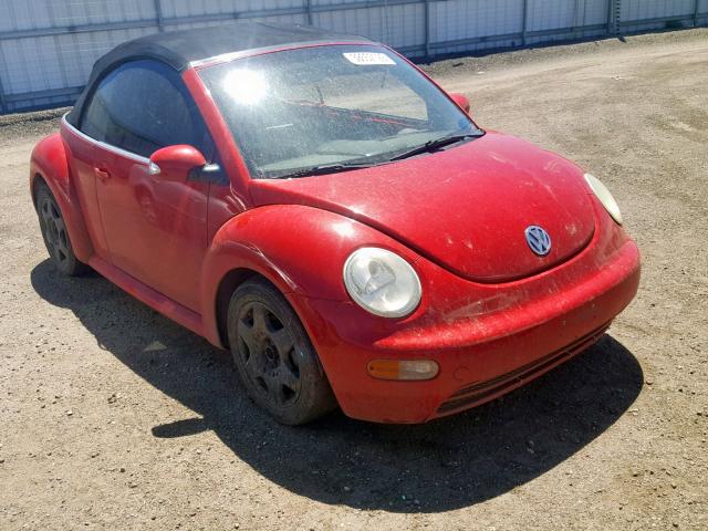 3VWBM31YX5M366021 - 2005 VOLKSWAGEN NEW BEETLE RED photo 1