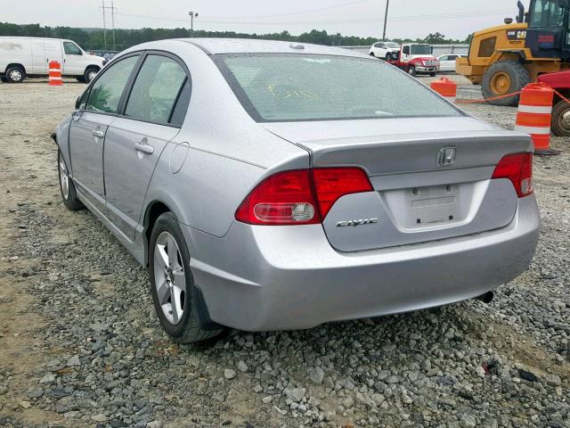 2HGFA16928H513956 - 2008 HONDA CIVIC EXL 银色 照片 3
