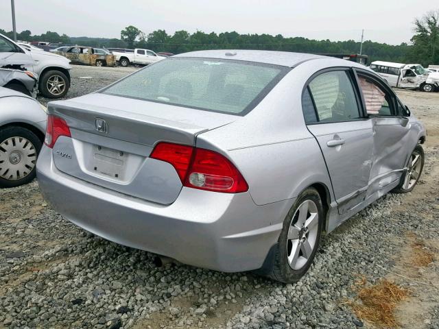 2HGFA16928H513956 - 2008 HONDA CIVIC EXL 银色 照片 4