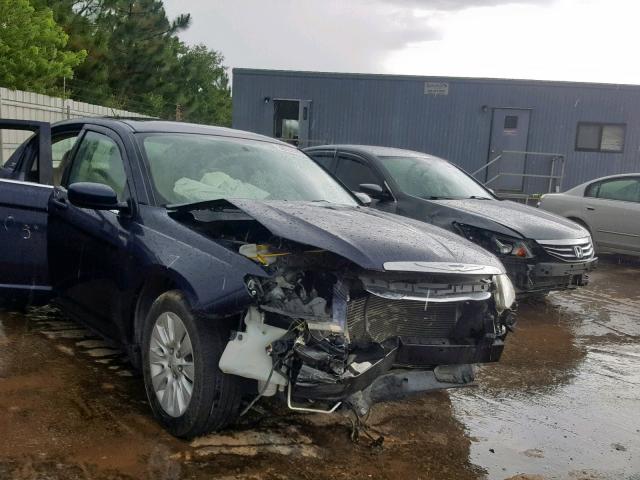 1C3CCBAB6DN640498 - 2013 CHRYSLER 200 LX BLUE photo 9