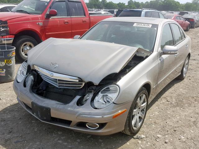 WDBUF56X97B020620 - 2007 MERCEDES-BENZ E 350 SILVER photo 2