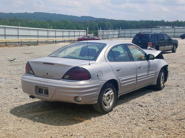 1G2NE52E6XM899323 - 1999 PONTIAC GRAND AM S SILVER photo 4