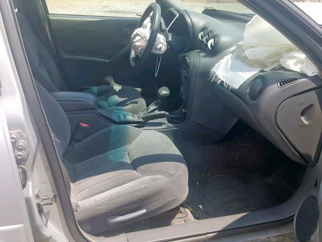 1G2NE52E6XM899323 - 1999 PONTIAC GRAND AM S SILVER photo 5