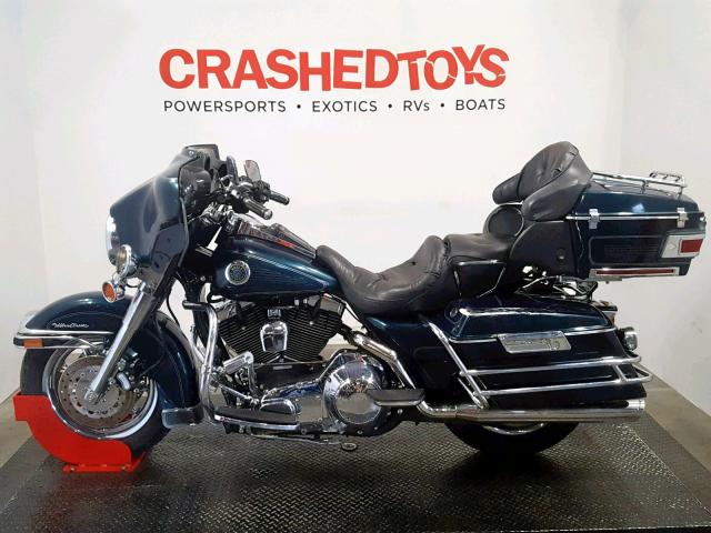 1HD1FCW171Y614906 - 2001 HARLEY-DAVIDSON FLHTCUI GREEN photo 3